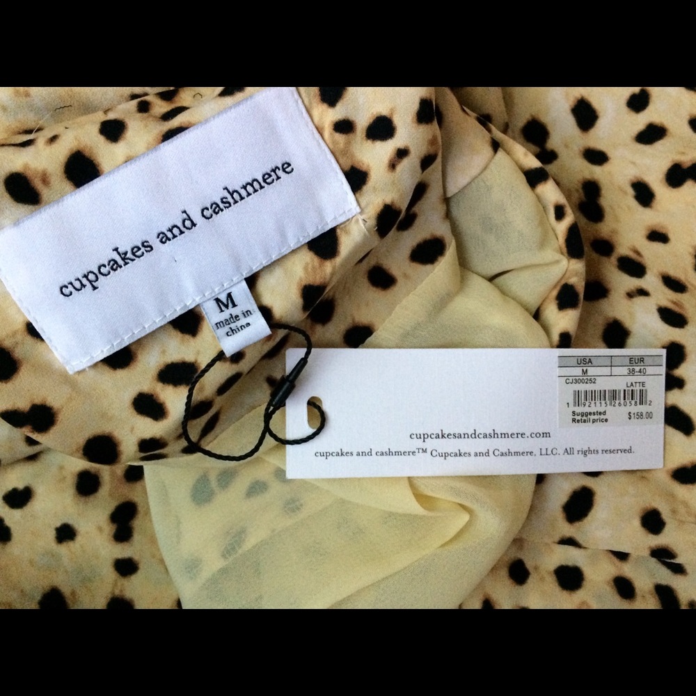 Robe Brand is Cupcakes and Cashmere , sheer, lined